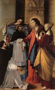 MAINO, Fray Juan Bautista, The Virgin,with St.Mary Magdalen and St.Catherine,Appears to a Dominican Monk in Seriano